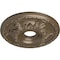 Ekena Millwork Granada Ceiling Medallion (Fits Canopies up to 6 5/8"), 18"OD x 3 1/2"ID x 2 1/2"P, Warm Silver CM18GAWSS - alternate 2
